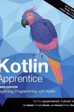 Cover of Kotlin Apprentice (Third Edition)