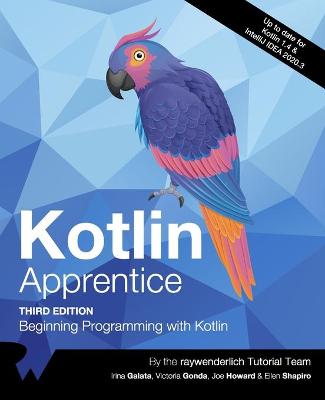 Book cover for Kotlin Apprentice (Third Edition)