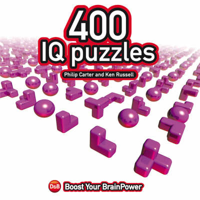 Book cover for 400 IQ Puzzles