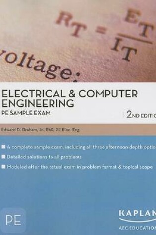 Cover of Electrical & Computer Engineering PE Sample Exam