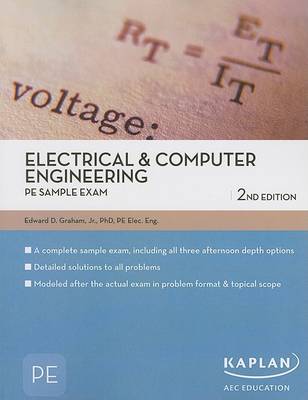 Book cover for Electrical & Computer Engineering PE Sample Exam