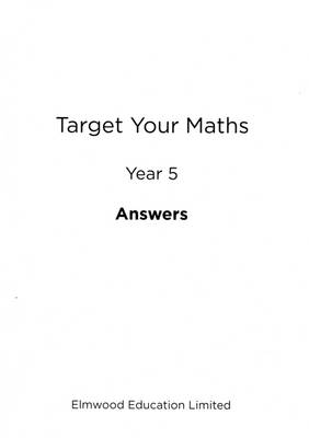 Book cover for Target Your Maths Year 5 Answer Book