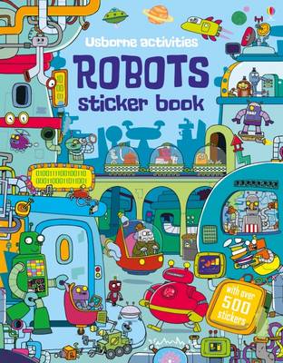 Book cover for Robots Sticker Book