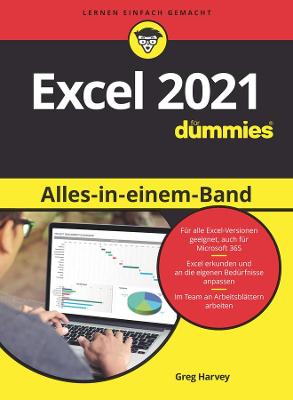 Book cover for Excel 2021 Alles-in-einem-Band für Dummies
