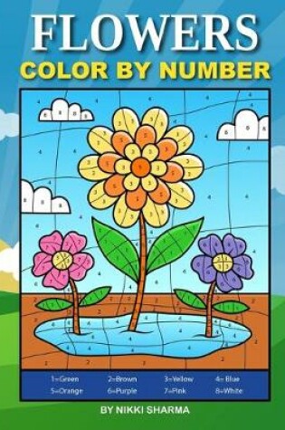 Cover of Flowers Color By Number