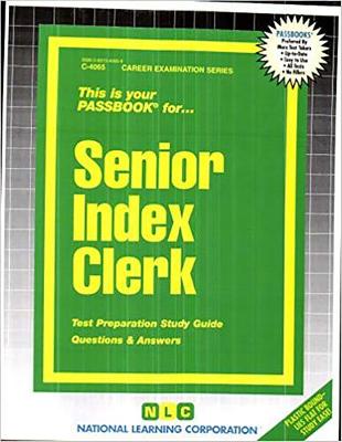 Book cover for Senior Index Clerk