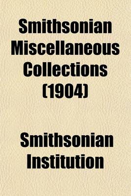 Book cover for Smithsonian Miscellaneous Collections (1904)