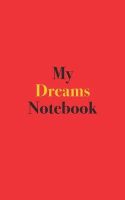 Book cover for My Dreams Notebook