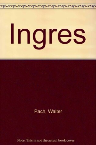 Cover of Ingres