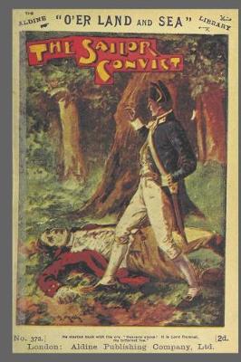 Cover of Journal Vintage Penny Dreadful Book Cover Reproduction Sailor Convict