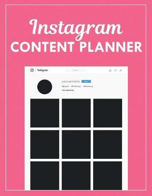 Book cover for Instagram Content Planner