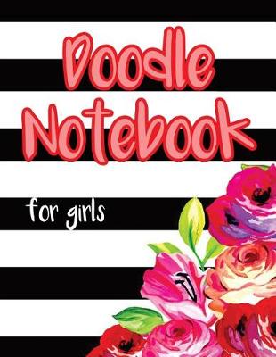 Book cover for Doodle Notebook For Girls