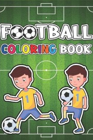 Cover of Football Coloring Book