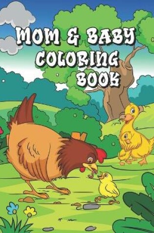 Cover of Mom and Baby Coloring Book