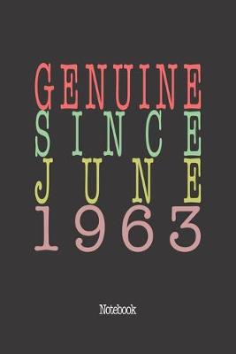 Book cover for Genuine Since June 1963