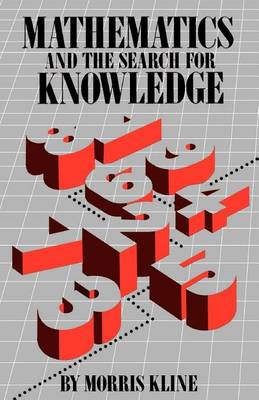 Book cover for Mathematics and the Search for Knowledge