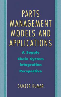 Book cover for Parts Management Models and Applications