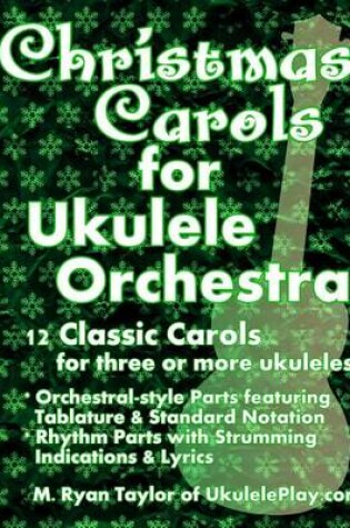 Cover of Christmas Carols for Ukulele Orchestra