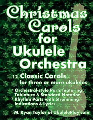 Cover of Christmas Carols for Ukulele Orchestra