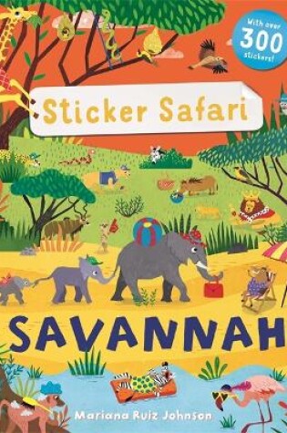 Cover of Sticker Safari: Savannah