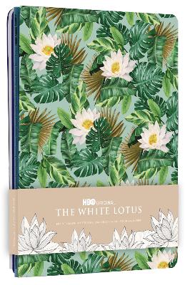 Book cover for The White Lotus Sewn Notebook Collection (Set of 3)