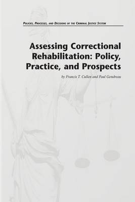 Book cover for Assessing Correctional Rehabilitation