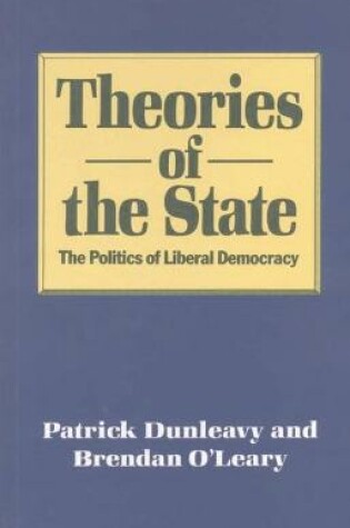 Cover of Theories of the State