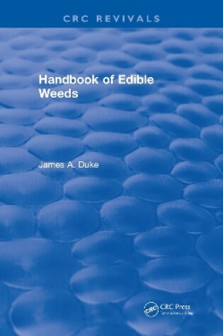 Cover of Handbook of Edible Weeds