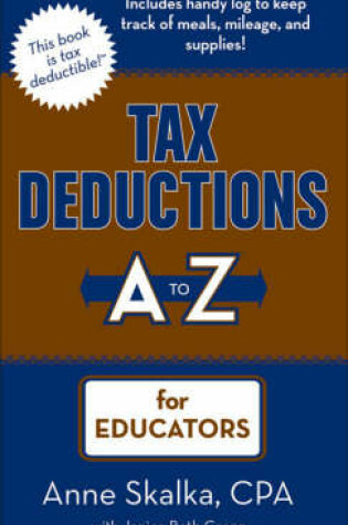 Cover of Tax Deductions A to Z for Educators