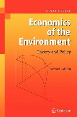 Cover of Economics of the Environment