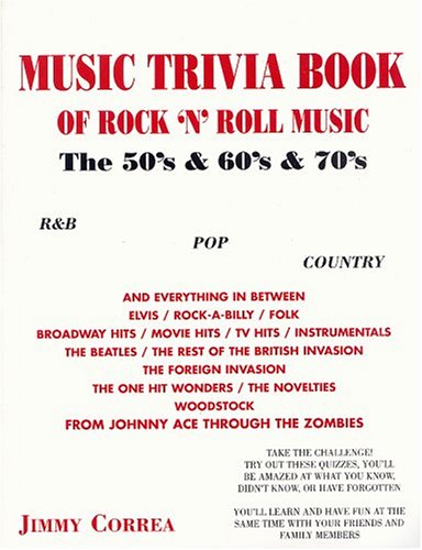 Book cover for Music Trivia Book