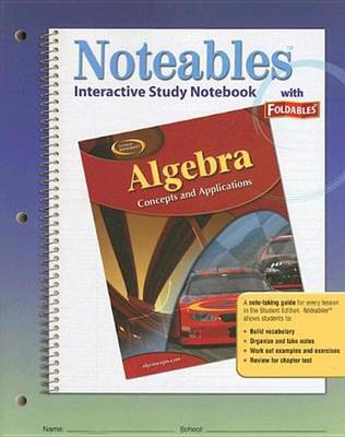 Cover of Algebra: Concepts and Applications