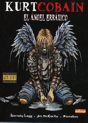 Book cover for Biografias de Las Estrellas del Rock Vol. 1: Kurt Cobain El Angel Erratico