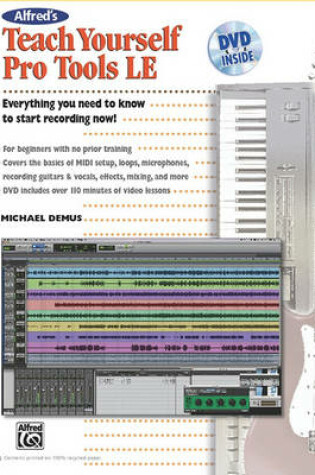 Cover of Alfred's Teach Yourself Pro Tools LE