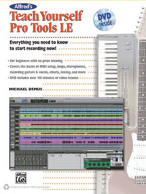 Cover of Alfred's Teach Yourself Pro Tools LE