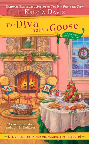 Book cover for The Diva Cooks a Goose