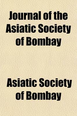 Book cover for Journal of the Asiatic Society of Bombay (Volume 20)