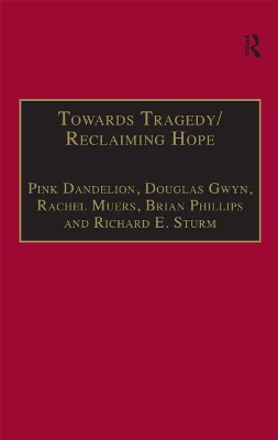 Book cover for Towards Tragedy/Reclaiming Hope