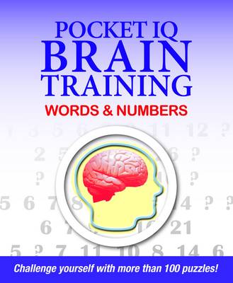 Book cover for Pocket IQ Brain Trainer: Words and Numbers