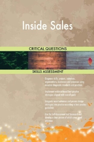 Cover of Inside Sales Critical Questions Skills Assessment