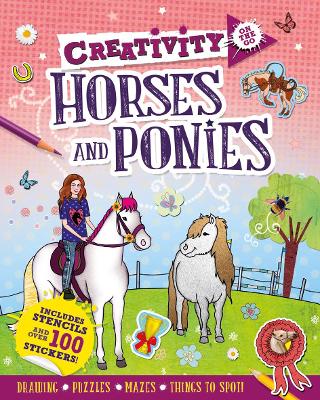 Book cover for Creativity On the Go: Horses and Ponies