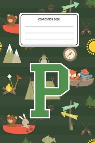 Cover of Composition Book P