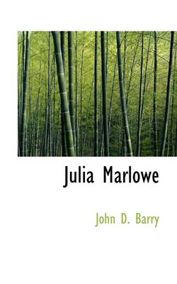 Book cover for Julia Marlowe