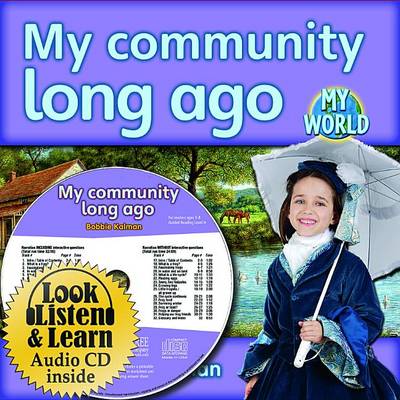 Book cover for My Community Long Ago - CD + Hc Book - Package
