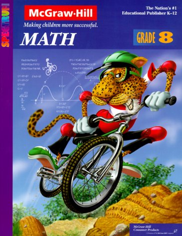 Cover of Spectrum Math, Grade 8