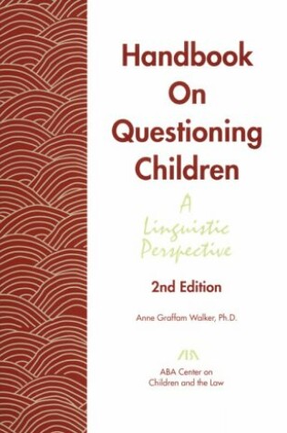Cover of Handbook on Questioning Children