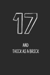 Book cover for 17 and thick as a brick