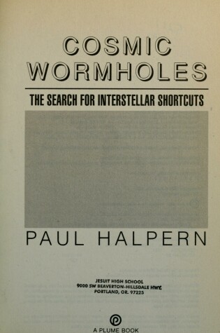 Cover of Cosmic Wormholes