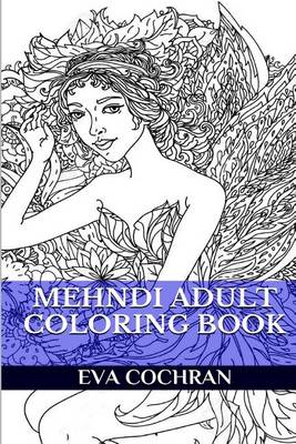 Book cover for Mehndi Adult Coloring Book