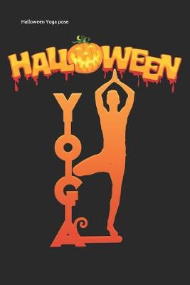 Book cover for Halloween Yoga pose